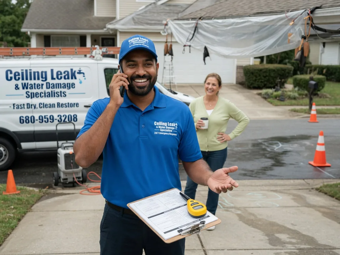 Ceiling Leak Cleanup Saint James, MN FAQs